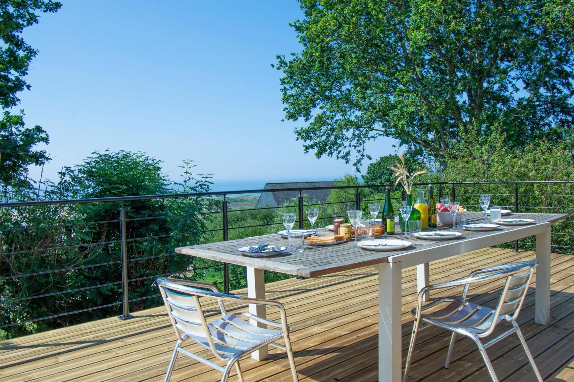 Maison Anemone - Vue Mer - Crozon, Bretagne Extérieur photo