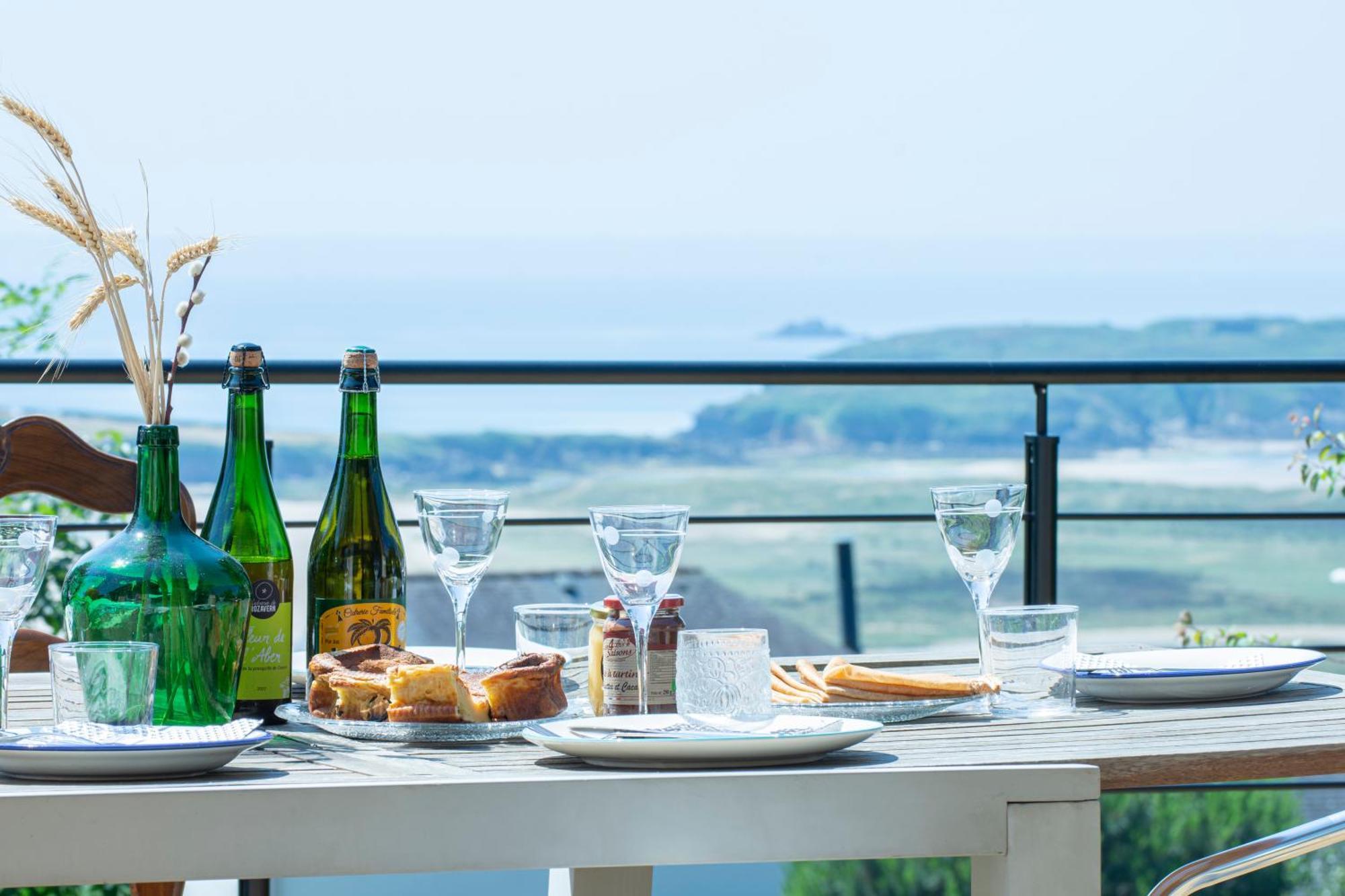 Maison Anemone - Vue Mer - Crozon, Bretagne Extérieur photo
