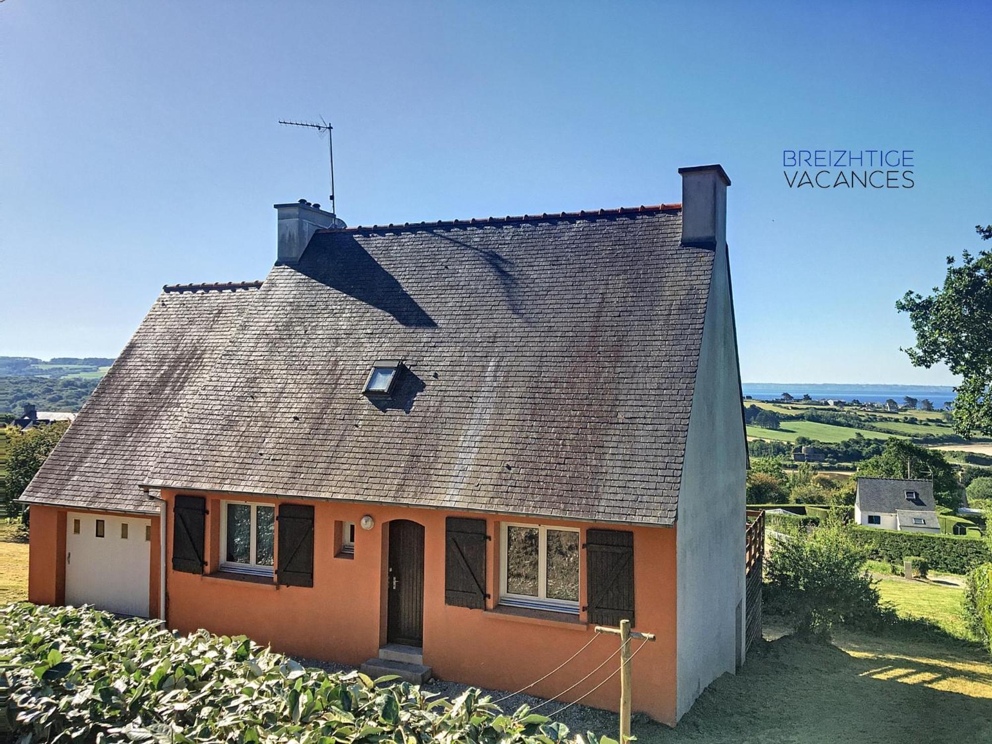 Maison Anemone - Vue Mer - Crozon, Bretagne Extérieur photo