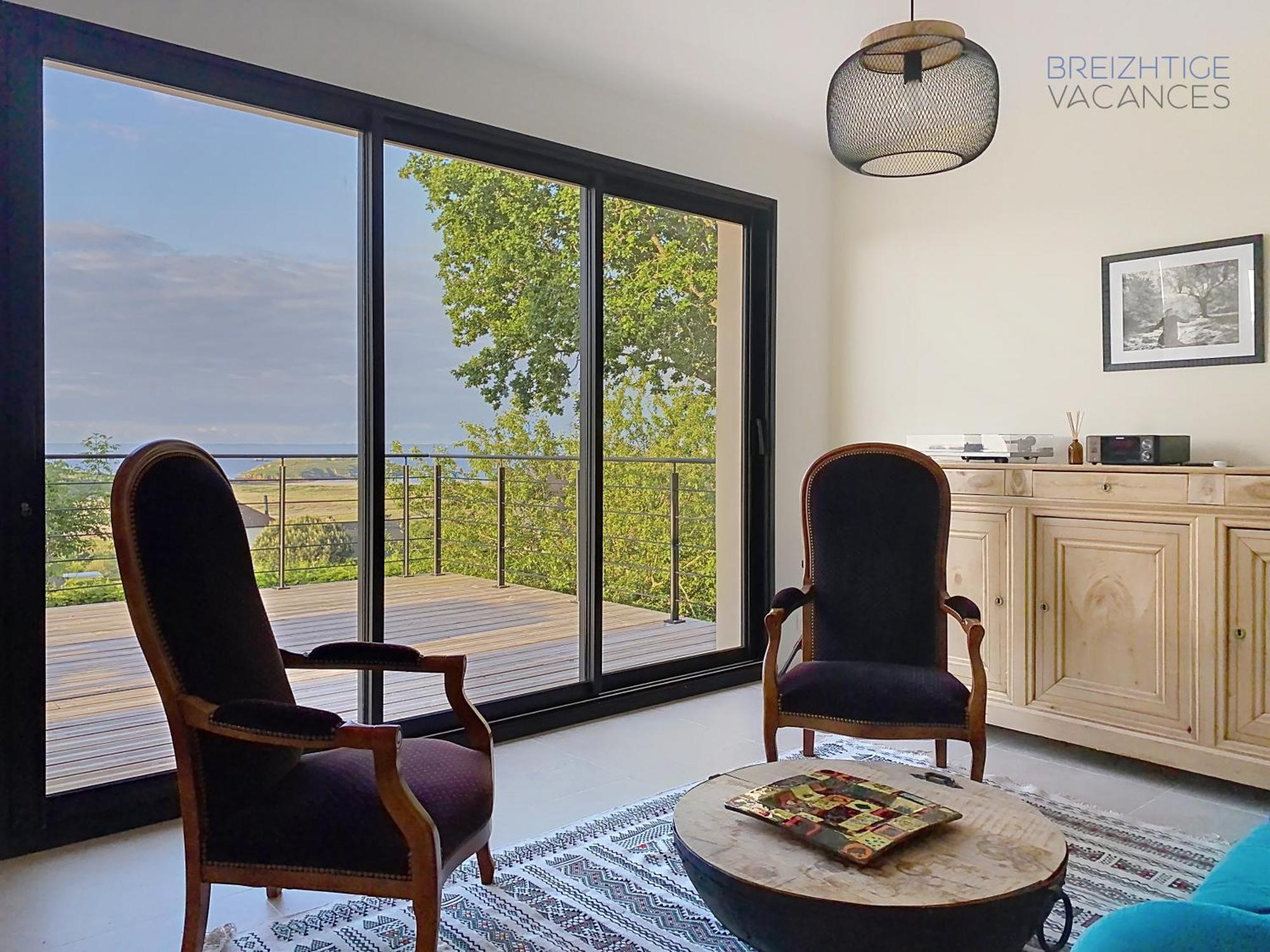 Maison Anemone - Vue Mer - Crozon, Bretagne Extérieur photo